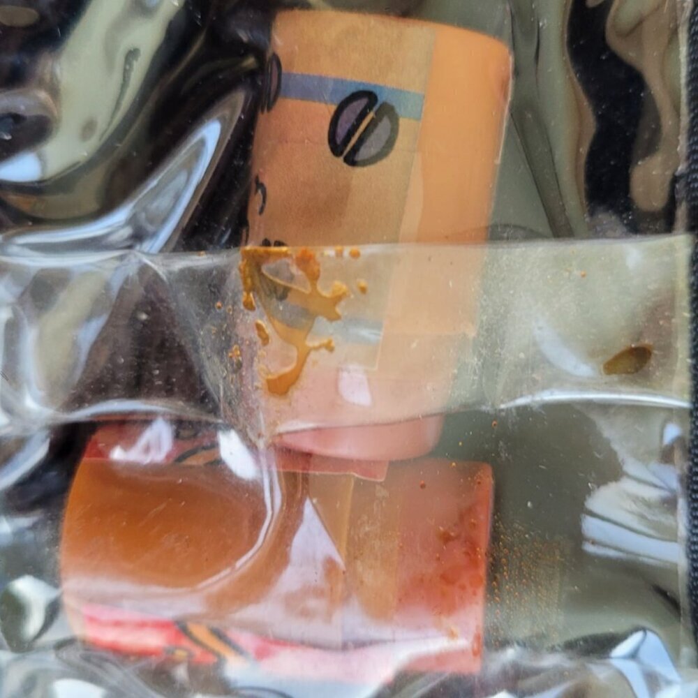 Vintage 1996 Japanese Clear Mini Backpack Toy Charms Fred Segal Rave Bag Y2K 90s - Picture 10 of 14
